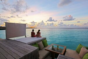 Sunset Laamu Water Villa